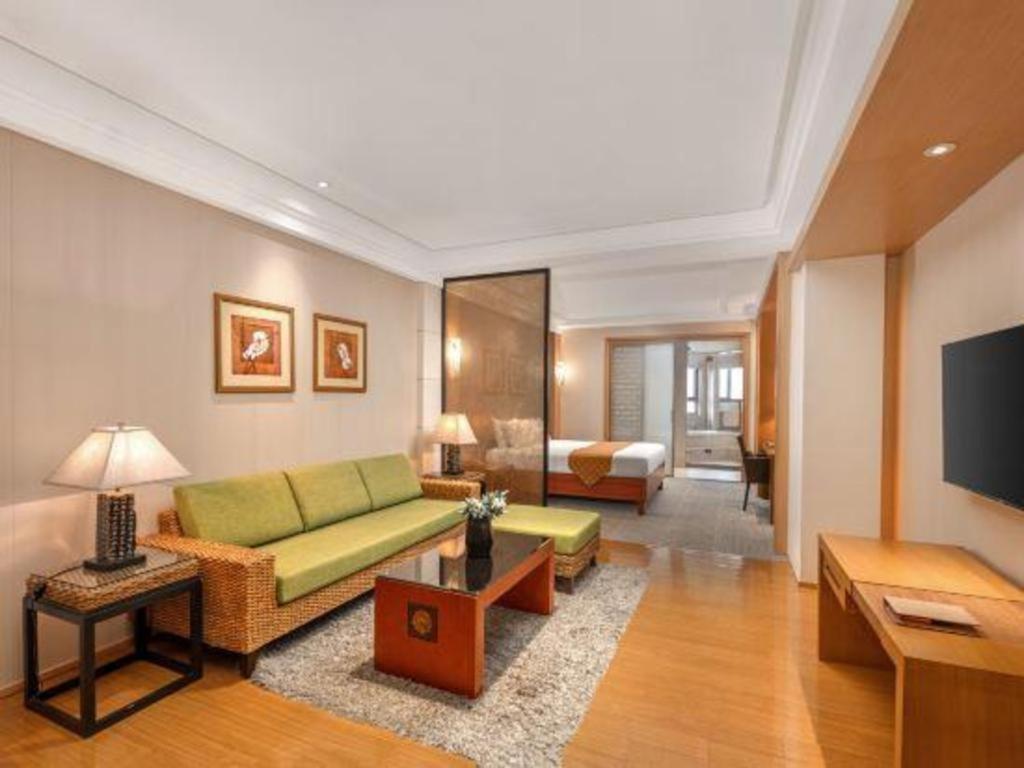 Huana Hotel Minhang Şanghay Dış mekan fotoğraf